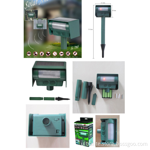 Solar Powered Ultrasonic Animal Pest Repeller